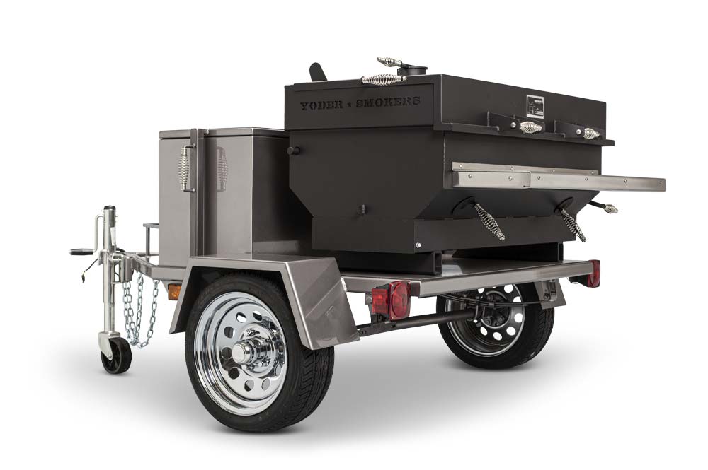 Custom Flat Top Charcoal Grill