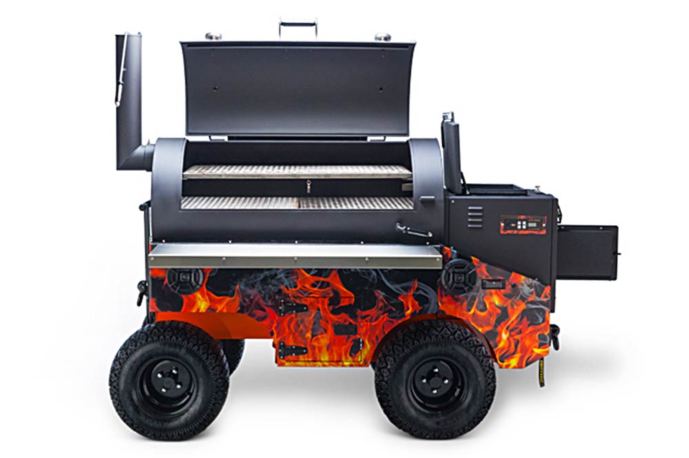 Yoder Smokers CIMARRONs Pellet Grill - Skeleton Cart - The Smoke Pit