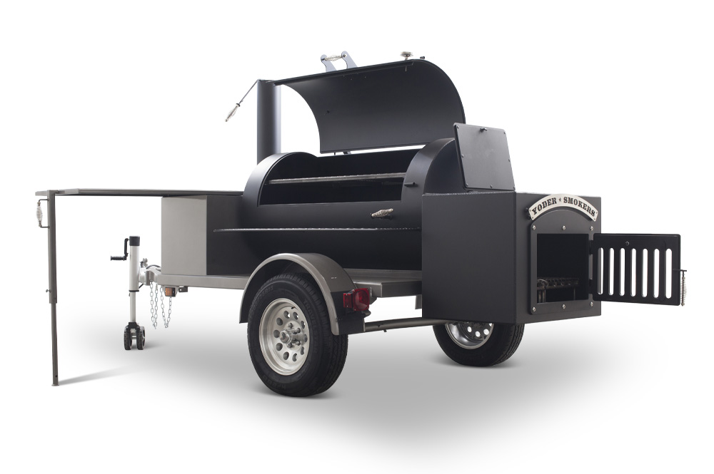 The Frontiersman Competition Offset Smoker - Yoder Smokers