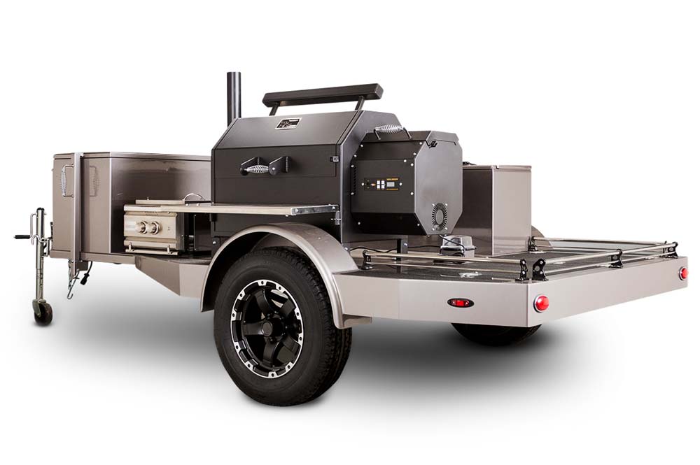 YS640 Custom Pellet Trailer Yoder Smokers