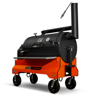 YS1500s Competition Cart Pellet Smoker that is American Made