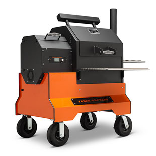 Yoder Smokers 480S Pellet Grill on Competition Cart