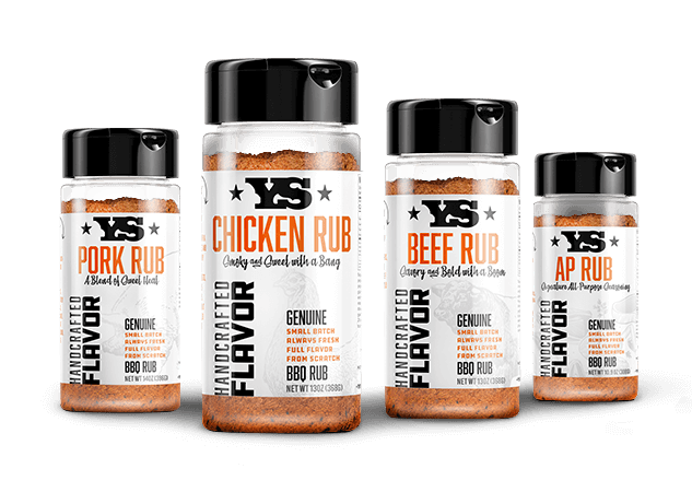 New Original Rubs: Beef, Chicken, Pork, and All-Purpose