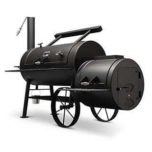 Kingman Offset Smoker, Made in the USA