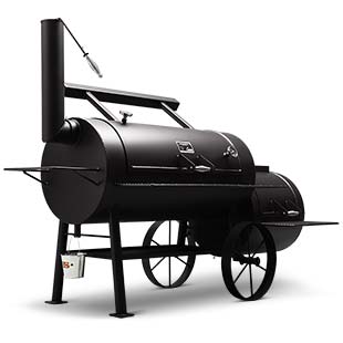 The Frontiersman Competition Offset Smoker - Yoder Smokers