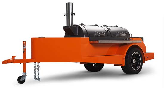 Yoder Smokers Cimarron Trailer Offset Smoker